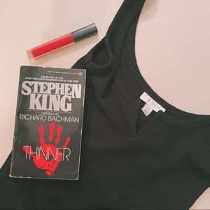 Top Shop ribbed cotton crop top